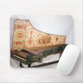 金めっきされ、色彩の鮮やかなハープシコード マウスパッド (マウス)