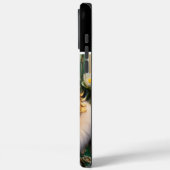 金めっきをした額のカエルの王子 Case-Mate iPhoneケース (裏面 / 左)