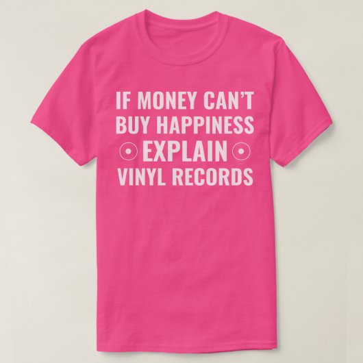 金もしが買幸せ Tシャツ (デザイン正面)