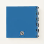 金やる気を起こさせるの日の出の写真、「与えNever Up」 ノートブック (裏面)