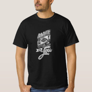 金を儲けて金を儲けない Tシャツ