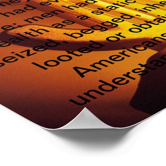 金を儲ける ポスター (角)