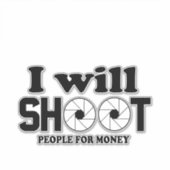 金を取って人を撃つ シール (正面)