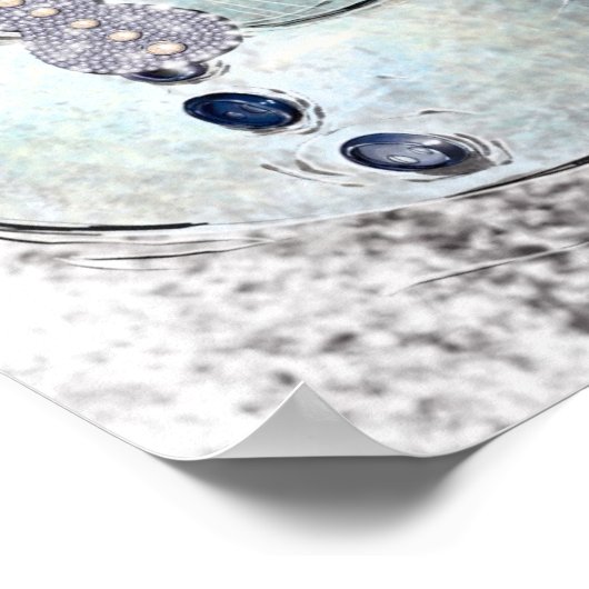 金を取る ポスター (角)