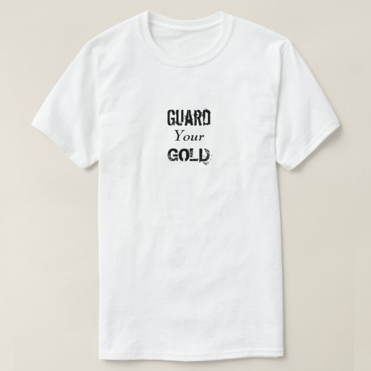 金を守れ Tシャツ (デザイン正面)