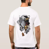 金を急やる気を起こさせるいで使う Tシャツ (裏面)