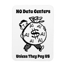金を払うのでなければデータセンターは認めない マグネット