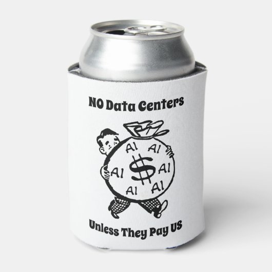 金を払うのでなければデータセンターは認めない 缶クーラー (缶正面)