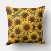 金を持ち込むひまわり クッション (裏面)