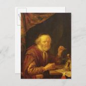 金を計る ポストカード (正面/裏面)