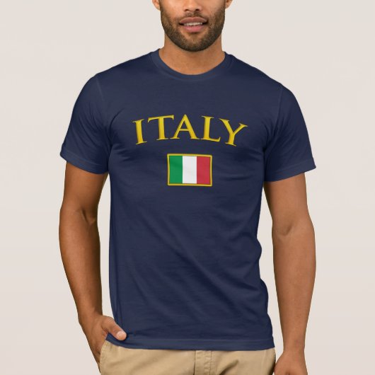 金イタリア Tシャツ (正面)