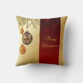 金エレガントのクリスマス クッション (裏面)