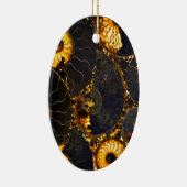 金エレガントのノーチラスデザイン セラミックオーナメント (右)