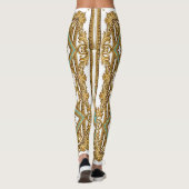 金エレガントのバロック、装飾デザイン。 レギンス (裏面)