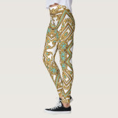 金エレガントのバロック、装飾デザイン。 レギンス (左)