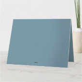 金エレガントのフローラ波とイルカ カード (裏面)