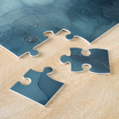 金エレガントのフローラ波とイルカ ジグソーパズル (側面)