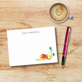 金エレガントの水色の梨の手 – 図解入りの、写真付きの ポストイット