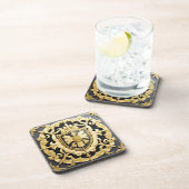 金エレガントの紋章 コースター (右側)