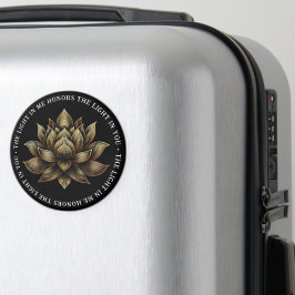 金エレガントの蓮の花私の光… マグネット