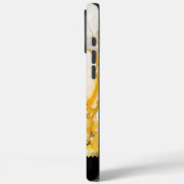 金エレガントの静脈と渦巻き状の大理石デザイン Case-Mate iPhoneケース (裏面 / 左)