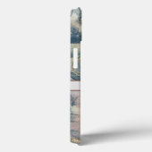 金エレガントの静脈モノグラムの大理石のテクスチャ Case-Mate iPhoneケース (裏面 / 右)