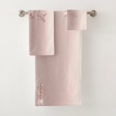 金エレガントバラグリッター王室の, バスタオルセット (インサイチュ)