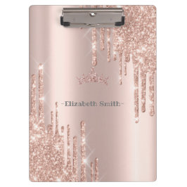 金エレガントバラグリッター クリップボード