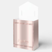 金エレガントバラハッピーホリデーお願い フェイバーボックス (オープン)