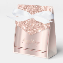 金エレガントバラハッピーホリデー フェイバーボックス