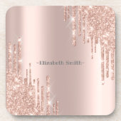 金エレガントバラ コースター (正面)