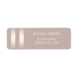 金エレガントフェイク箔ストライプ ラベル