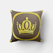 金エレガント冠 クッション (裏面)
