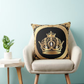 金エレガント冠 クッション (椅子)