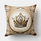 金エレガント冠 クッション (裏面)
