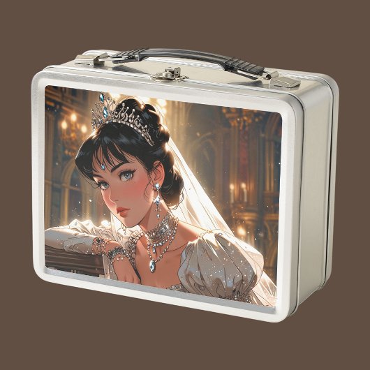 金エレガント属弁当箱 メタルランチボックス
