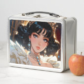 金エレガント属弁当箱 メタルランチボックス (インサイチュ)