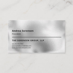 金エレガント属銀プロフェッショナル名刺 名刺