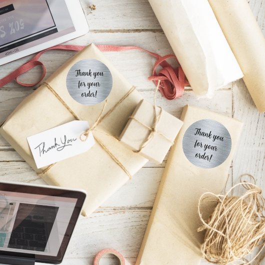 金エレガント属銀 ラウンドシール