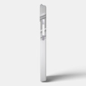 金エレガント属3Dルック書道金ゴールドモノグラム Case-Mate iPhoneケース (裏面 / 左)
