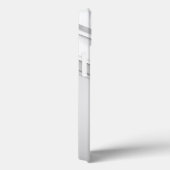 金エレガント属3Dルック書道金ゴールドモノグラム Case-Mate iPhoneケース (裏面 / 右)
