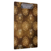 金エレガント箔と黒インディアン曼荼羅 クリップボード (右)