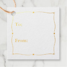 金エレガント箔の実在メッセージカードへ