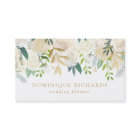 金エレガント箔の水色フェイクの花