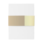 金エレガント箔ハート結婚のベリーバンド 招待状ベリーバンド (裏面例)