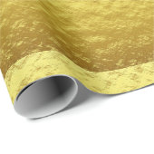 金エレガント箔バブルポットの金ゴールドセントパトリック ラッピングペーパー (ロールコーナー)