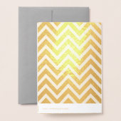 金エレガント箔卒業祝いカード 箔カード (裏面封筒付き)