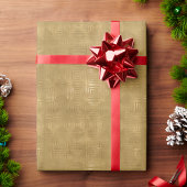 金エレガント箔 ラッピングペーパー