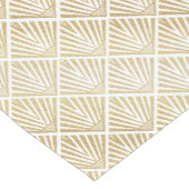 金エレガント金ダイヤモンドパームデザイン ショートテーブルランナー (コーナー)