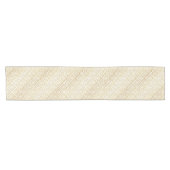 金エレガント金ダイヤモンドパームデザイン ショートテーブルランナー (横)